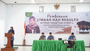 Kepala Kantor Kemenag Tuban adakan Pembinaan 1.050 Jemaah Haji Kabupaten Tuban untuk Keberangkatan Tahun 2025