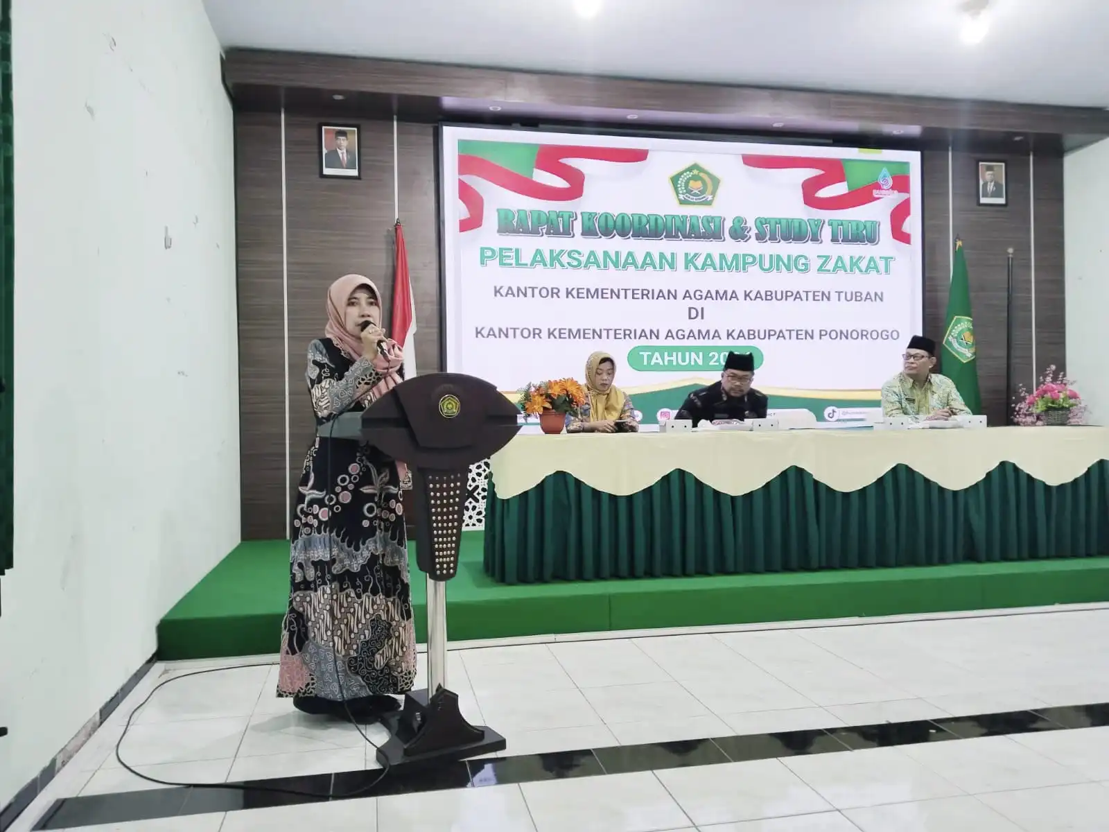 Kepala Kantor Kementerian Agama Kabupaten Tuban Kunjungi Kampung Zakat Desa Pohijo Kabupaten Ponorogo