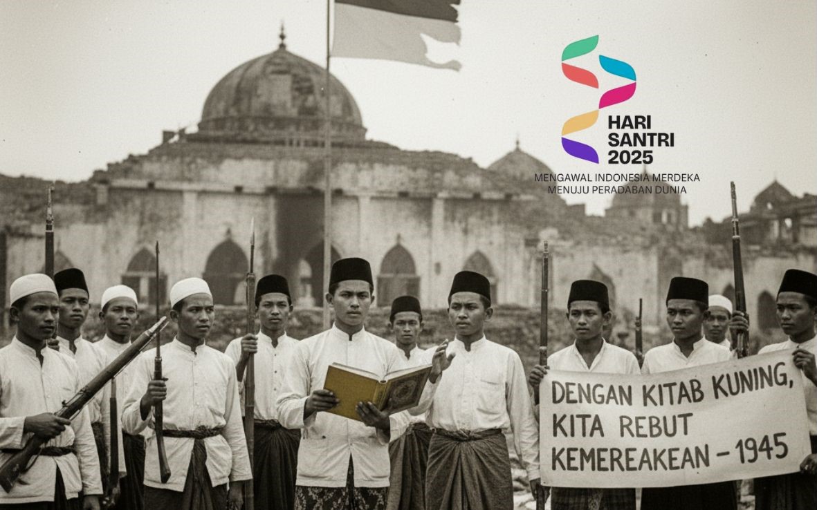 Berbekal Kitab Kuning, Santri Mampu Menjadi Pejuang Kemerdekaan