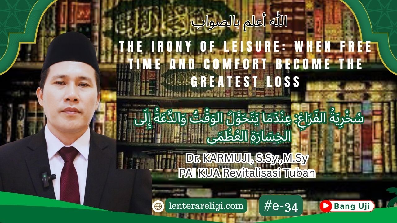 The Irony of Leisure When Free Time and Comfort Become the Greatest Loss