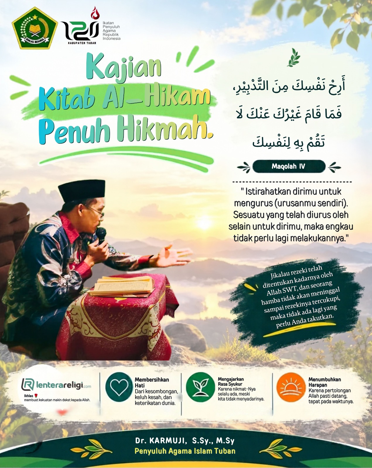 Kajian Kitab Al-Hikam Penuh Hikmah #Maqolah IV