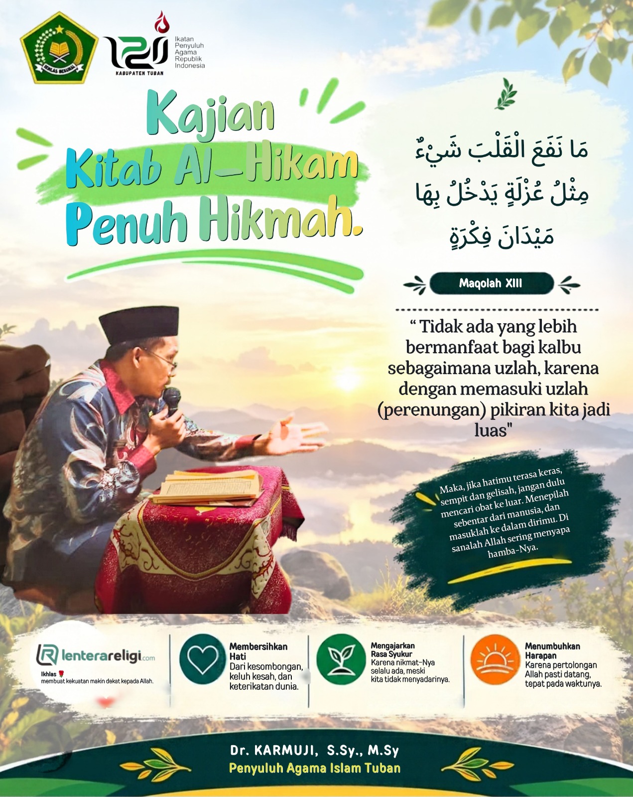 Kajian Kitab Al-Hikam Penuh Hikmah #Maqolah XIII